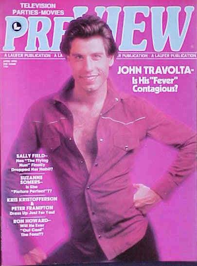 PREVIEW (Laufer) magazine side cover  Vol 2 # 8 April 1978