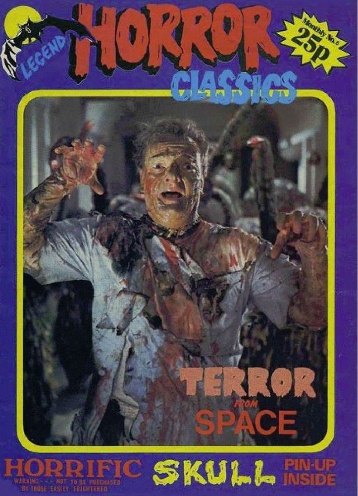 LEGEND HORROR CLASSICS magazine cover Issue 6  1975