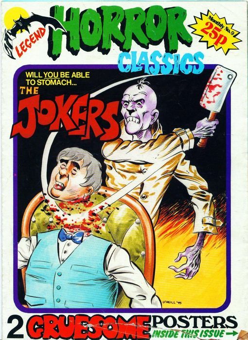 LEGEND HORROR CLASSICS magazine cover Issue 9  1975