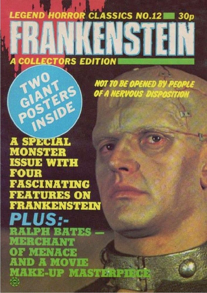 LEGEND HORROR CLASSICS magazine cover Issue 12  1975