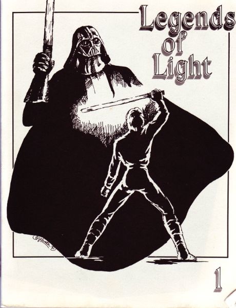 LEGENDS OF LIGHT magazine cover Issue 1 August 1982