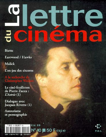 LETTRE DU CINEMA | LA magazine side cover Issue 10 June 1999