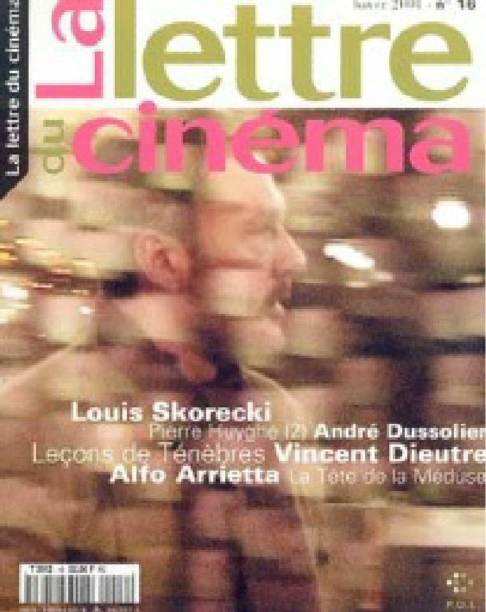 LETTRE DU CINEMA | LA magazine side cover Issue 16  January 2001