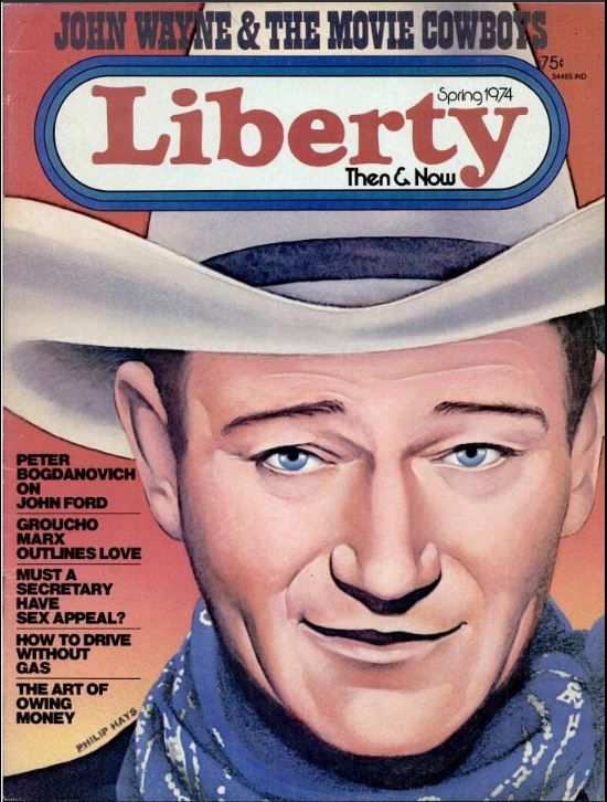 LIBERTY THEN AND NOW magazine cover Spring 1974