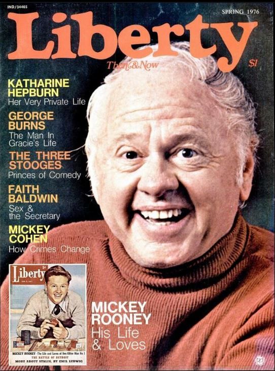 LIBERTY THEN AND NOW magazine cover Spring 1976