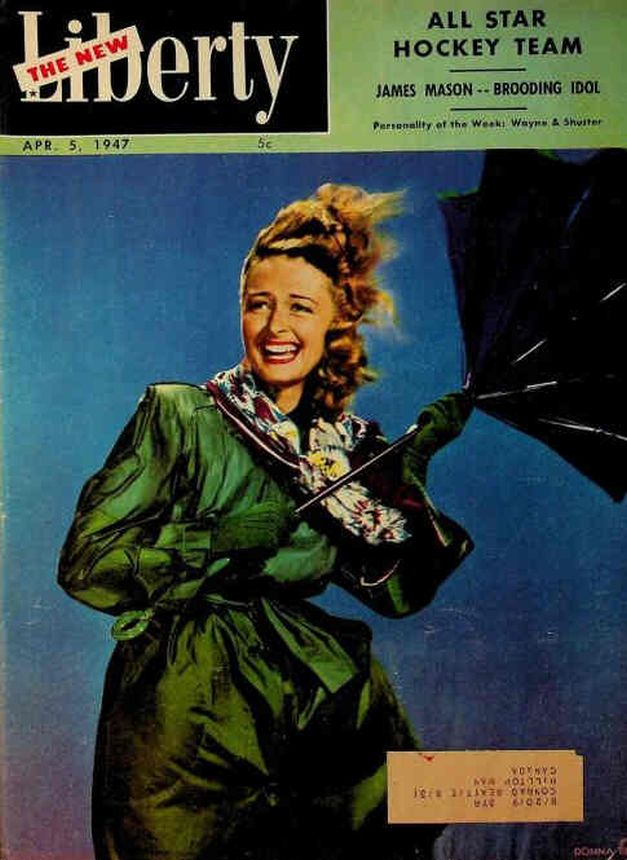LIBERTY magazine side cover 5 April 1947