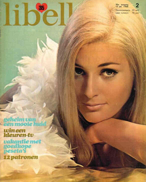 LIBELLE (BE) magazine side cover 13 January 1968
