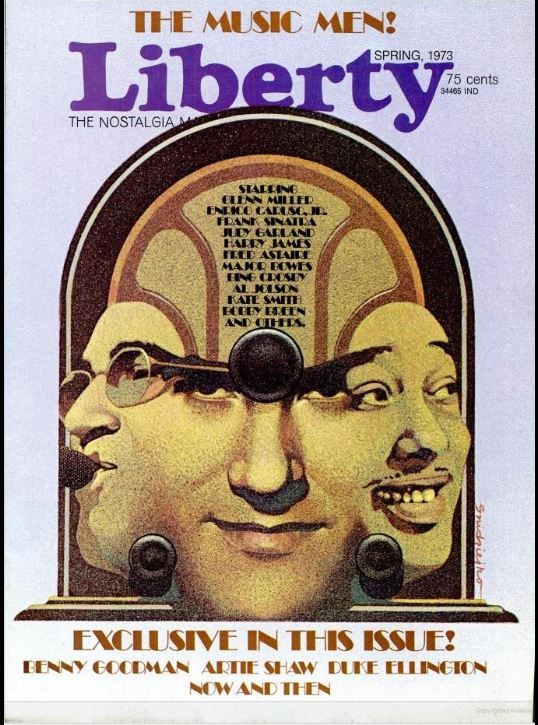 LIBERTY THEN AND NOW magazine cover Spring 1973