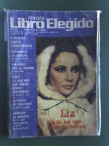 LIBROS ELEGIDOS magazine cover Issue 25  1978