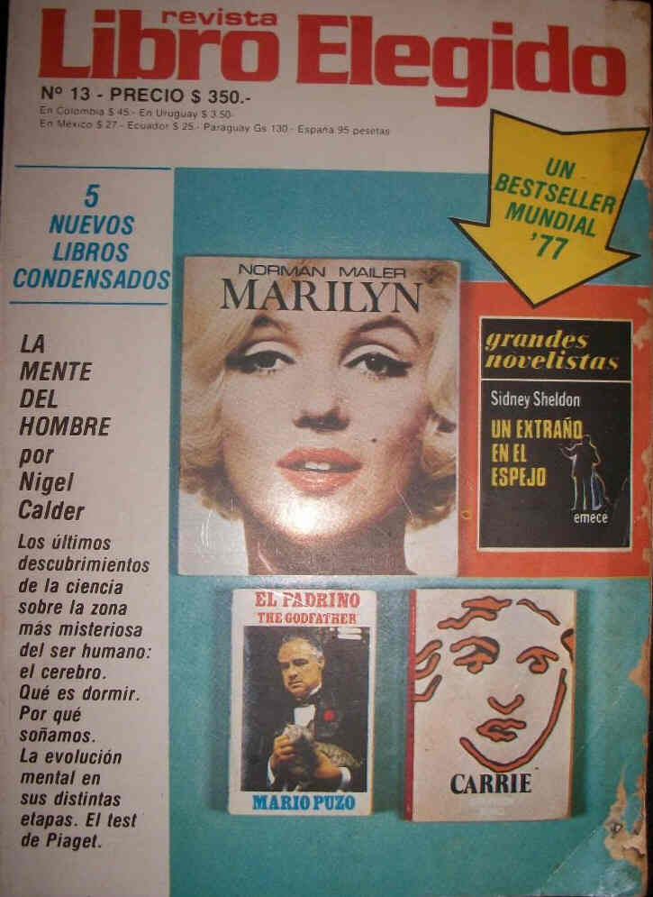 LIBROS ELEGIDOS magazine cover Issue 13 July 1977
