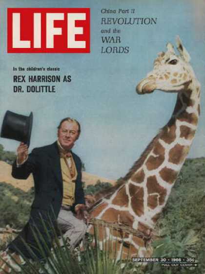 LIFE magazine side cover 30 September 1966
