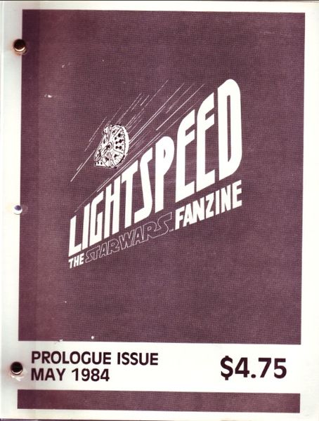 LIGHTSPEED (USA) magazine side cover May 1984
