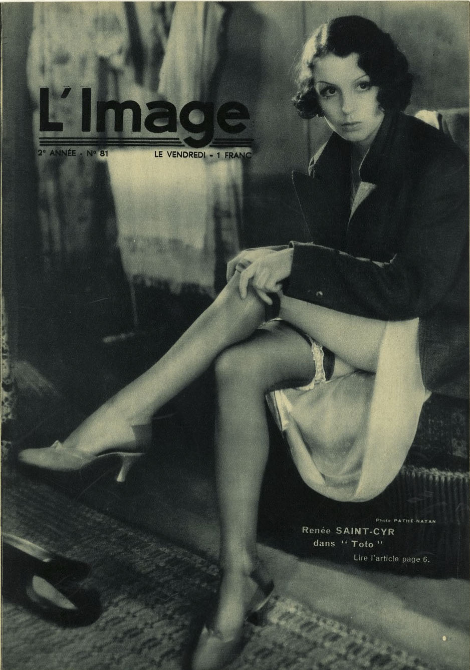 IMAGE | L magazine cover Issue 81 29 September 1933