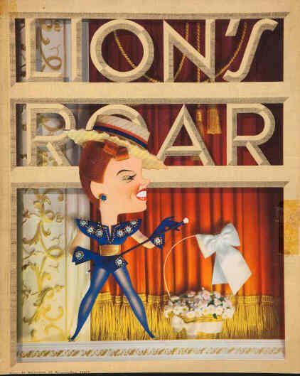 LIONS ROAR magazine cover November 1942