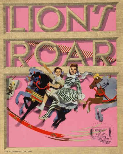 LIONS ROAR magazine cover December 1944