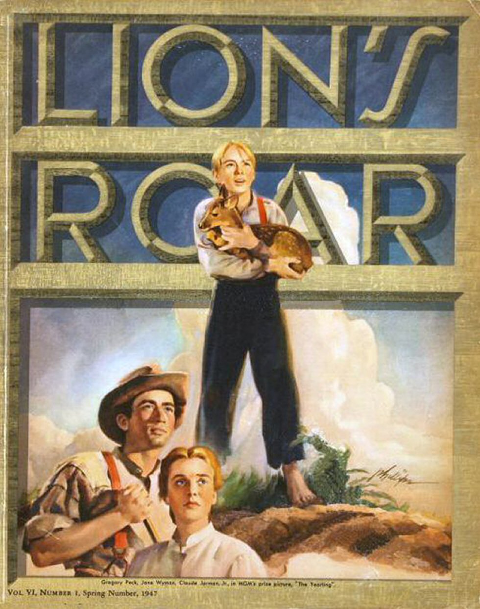 LIONS ROAR magazine cover Spring 1947