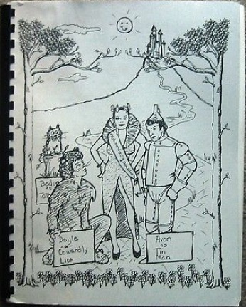 LIONS AND TIGERS AND ZINES, OH MY! magazine side cover Issue 2  1994