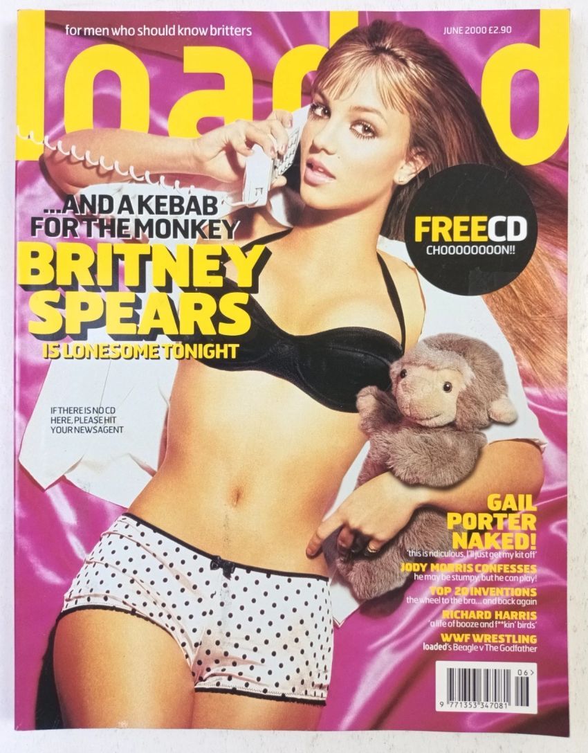 LOADED UK magazine cover  June 2000