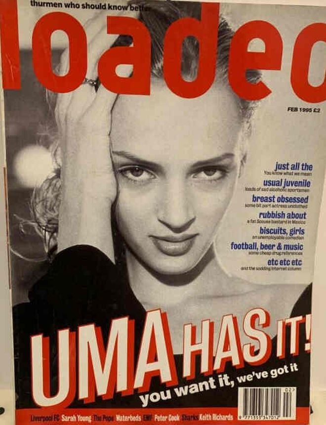 LOADED UK magazine cover  February 1995