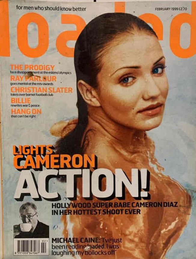LOADED UK magazine cover  February 1999