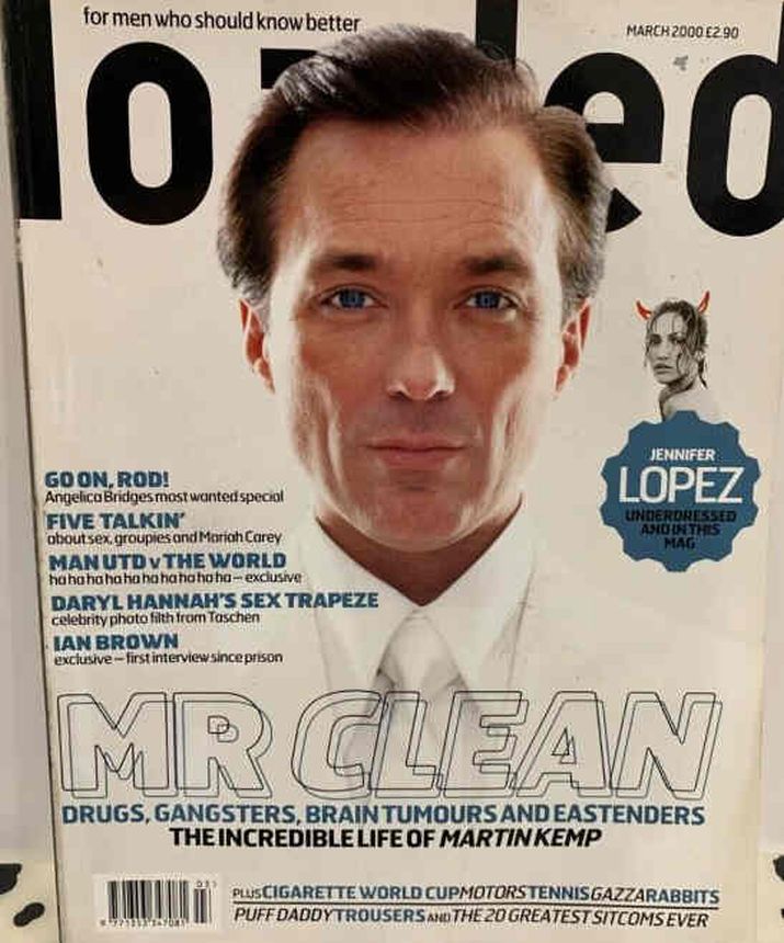 LOADED UK magazine cover  March 2000