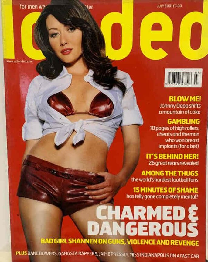 LOADED UK magazine cover  July 2001