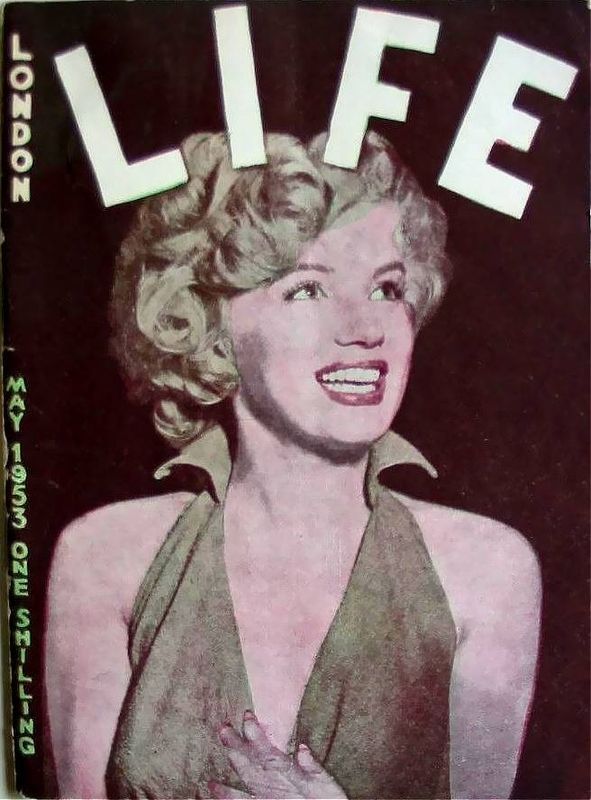 LONDON LIFE magazine side cover May 1953