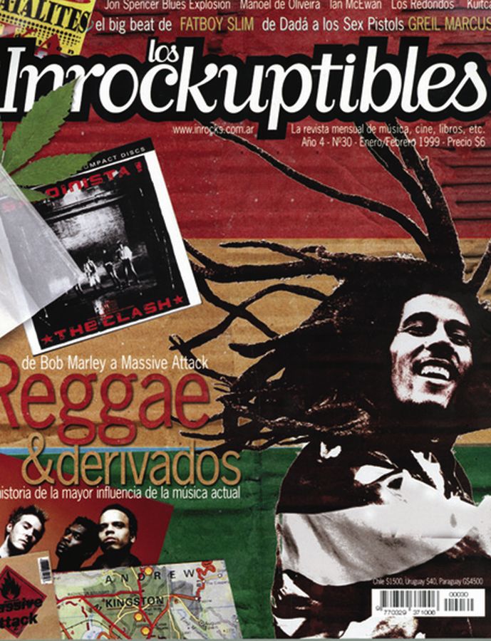 INROCKUPTIBLES | LOS magazine side cover January/February 1999