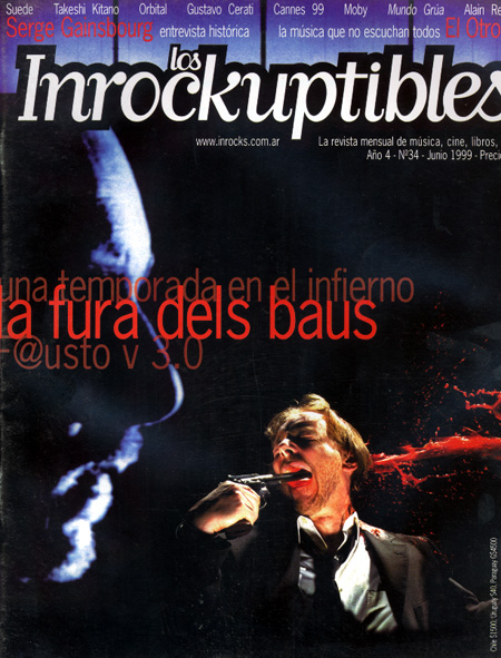 INROCKUPTIBLES | LOS magazine side cover June 1999