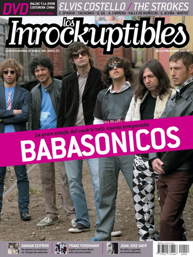 INROCKUPTIBLES | LOS magazine side cover October 2005