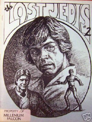 LOST JEDIS magazine side cover Issue 2 March 1982