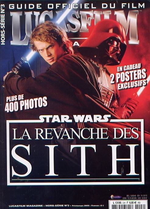 LUCASFILM STAR WARS magazine cover  Special # 3 Spring 2003