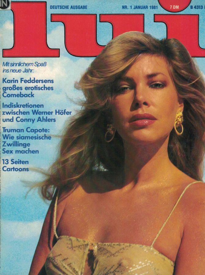 LUI (DE) magazine side cover  January 1981