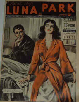 LUNA PARK magazine side cover Issue 2  1949