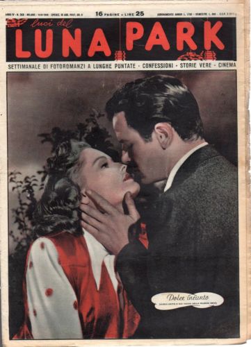 LUNA PARK magazine side cover Issue 33  1949