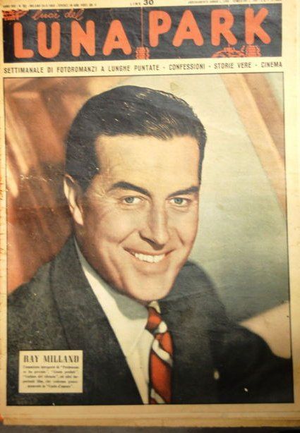 LUNA PARK magazine side cover Issue 4  1949