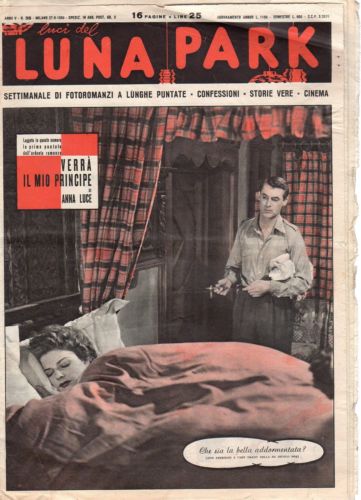 LUNA PARK magazine side cover Issue 35  1950