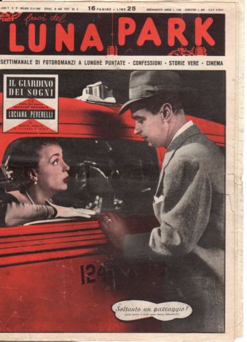 LUNA PARK magazine side cover Issue 7  1950