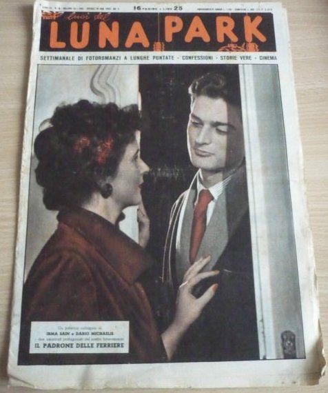 LUNA PARK magazine side cover Issue 3  1951