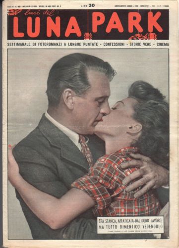 LUNA PARK magazine side cover Issue 49  1951