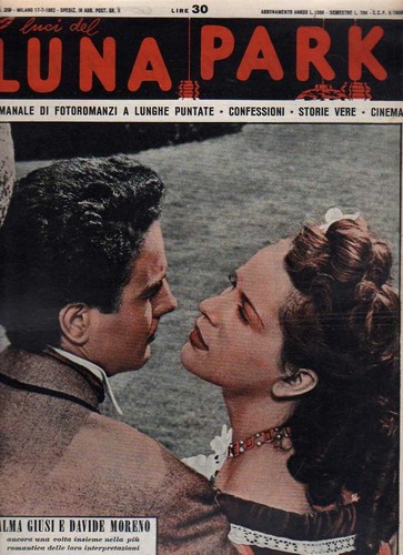 LUNA PARK magazine side cover Issue 29  1952