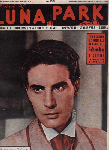 LUNA PARK magazine side cover Issue 30  1952