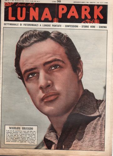 LUNA PARK magazine side cover Issue 39  1952