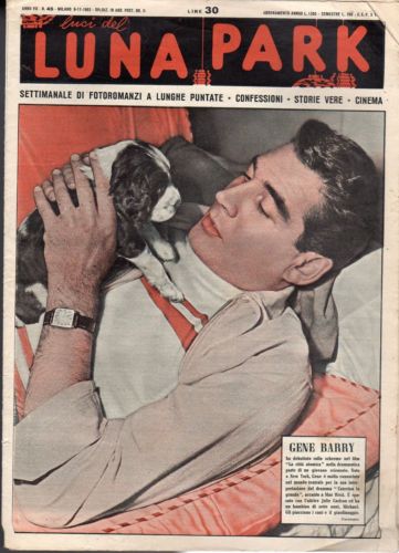 LUNA PARK magazine side cover Issue 45  1952