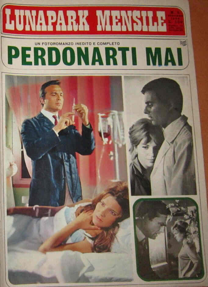 LUNAPARK MENSILE magazine side cover Issue 5  1966