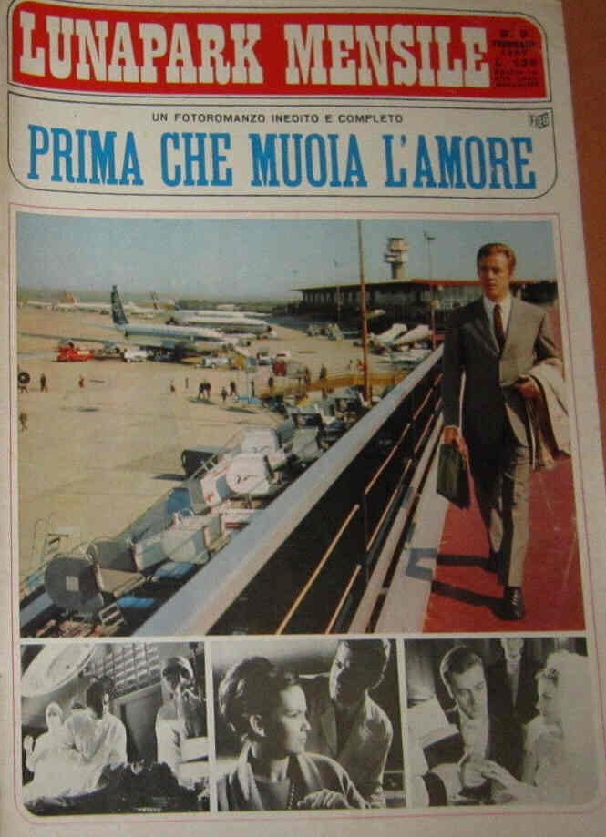 LUNAPARK MENSILE magazine side cover Issue 9 February 1967