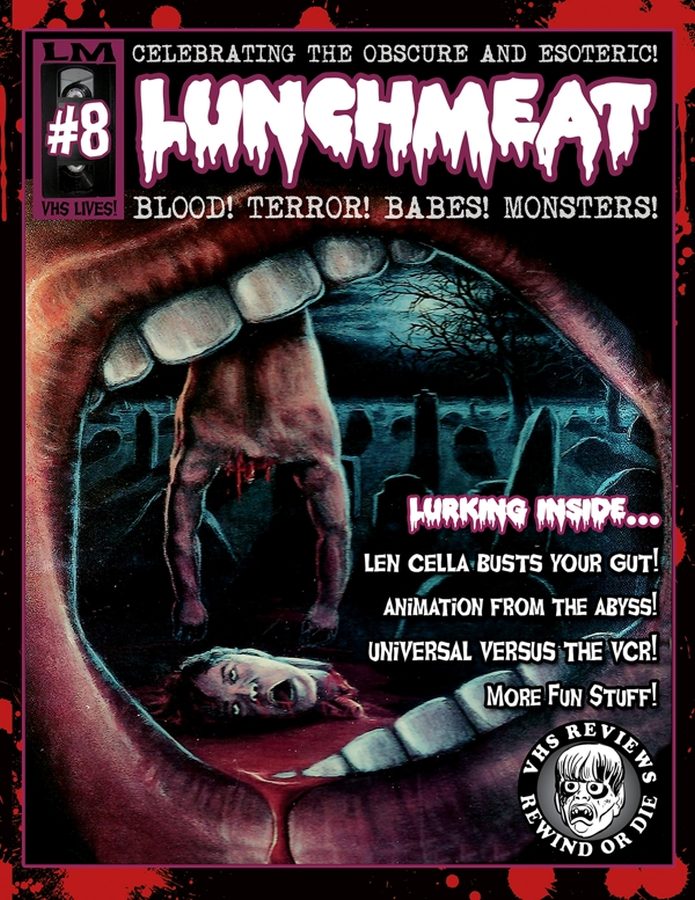 LUNCHMEAT magazine cover Issue 8 October 2014