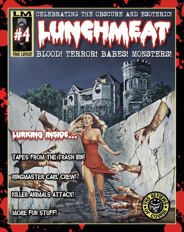 LUNCHMEAT magazine cover Issue 4 Dec./January/February 2010