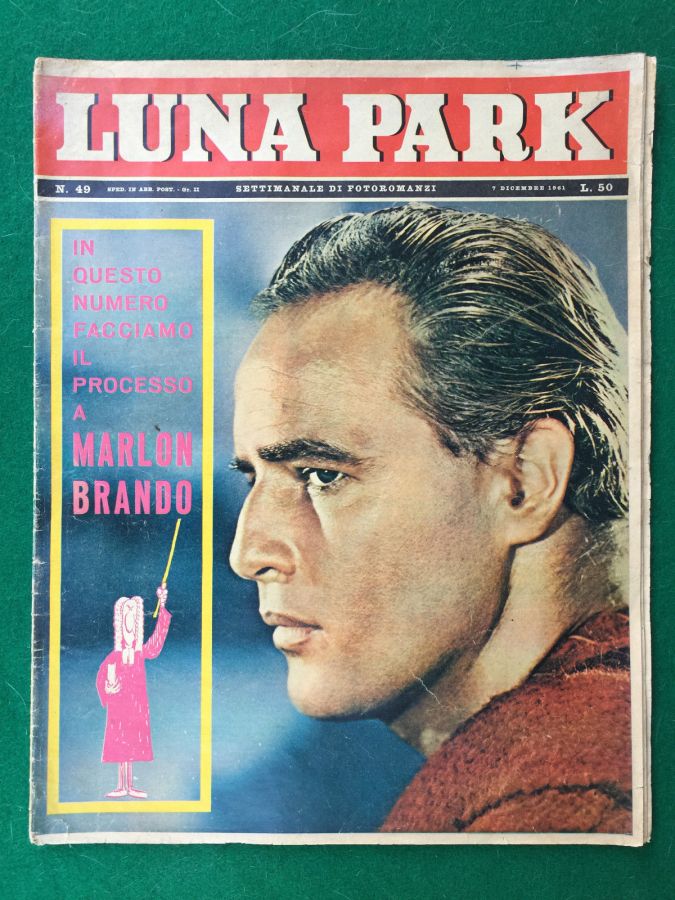 LUNA PARK magazine side cover Issue 49 7 December 1961