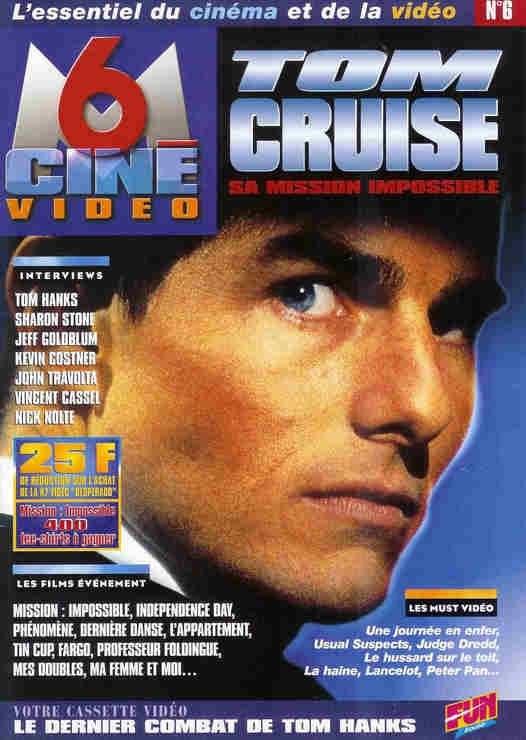 M6 CINE VIDEO magazine cover Issue 6  1996
